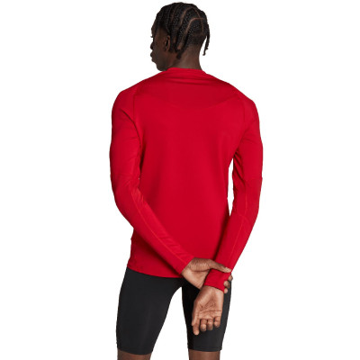 Koszulka męska adidas Techfit COLD.RDY Long Sleeve czerwona HP0572