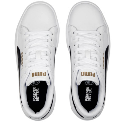 Buty damskie Puma Smash Platform v3 białe 390758 04