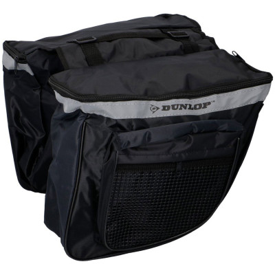 Torba rowerowa na bagażnik Dunlop sakwa XXL 26L czarna 1042770