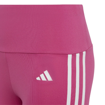 Legginsy dla dzieci adidas Essentials Aerorady 3-Stripes High-Waisted Tights różowe HR5790