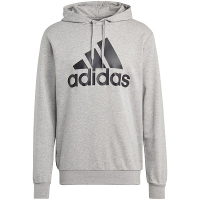 Dres męski adidas Big Logo Terry szaro-czarny IC6749