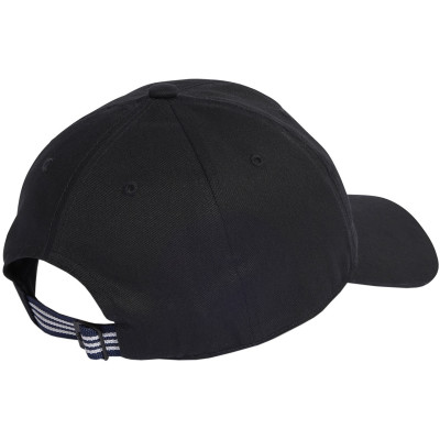 Czapka z daszkiem męska adidas 3-Stripes Baseball OSFM czarna HT6358