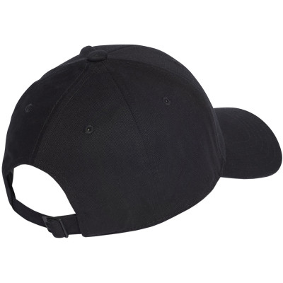 Czapka z daszkiem młodzieżowa adidas Big Tonal Logo Baseball OSFY czarna HZ3045