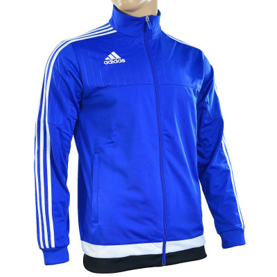 DRES adidas TIRO 15 PES SUIT TRENINGOWY niebiesko/czarny /S22291