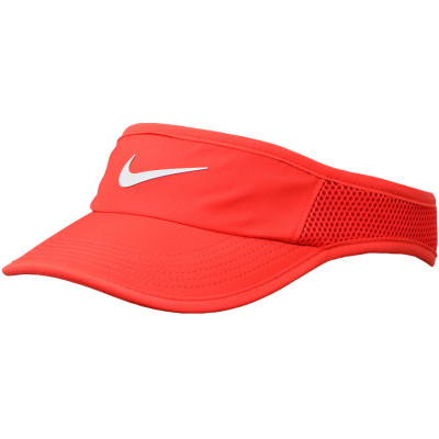 DASZEK NIKE W FEATHERLIGHT VISOR czerwony roz S/M /744961 696