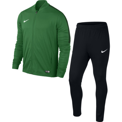 Dres męski Nike Academy 16 Knit Tracksuit zielono-czarny 808757 302