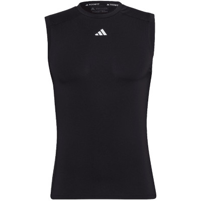 Koszulka męska adidas Techfit Training Sleeveless Tee czarna HK2338