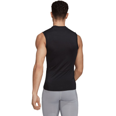 Koszulka męska adidas Techfit Training Sleeveless Tee czarna HK2338