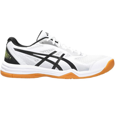 Buty męskie do siatkówki Asics Upcourt 5 biało-czarne 1071A086 103