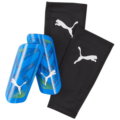 Ochraniacze piłkarskie Puma Ultra Flex Sleeve niebieskie 030871 06