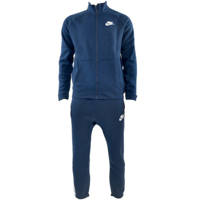 Dres męski Nike M NSW Track Suit FLC Season niebieski 804312 451