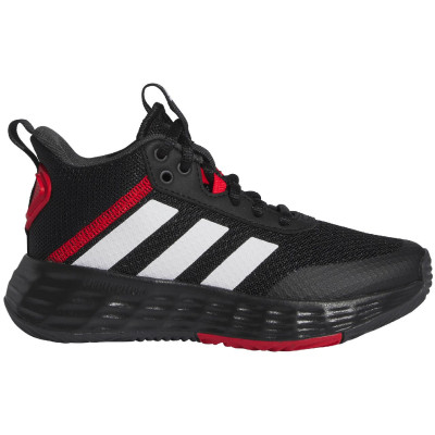 Buty dla dzieci adidas Ownthegame 2.0 K czarno-czerwone IF2693