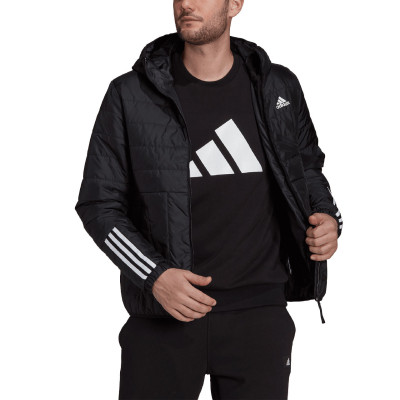 Kurtka męska adidas Itavic 3-Stripes Light Hooded czarna GT1681