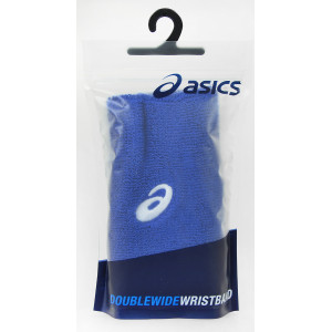 FROTKA NA RĘKĘ ASICS DOUBLE WRISTBAND UNI niebieska /2szt/ 592522 8107