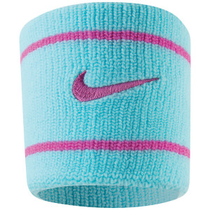 FROTKA NA RĘKĘ NIKE DRI-FIT WRISTBAND błękitno/różowa /2szt/ NNA8465