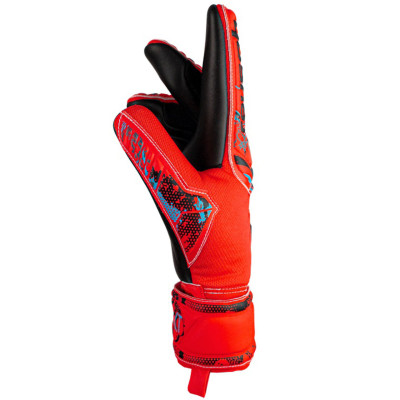 Rękawice bramkarskie Reusch Attrakt Grip Evolution Finger Support czerwone 5370820 3333