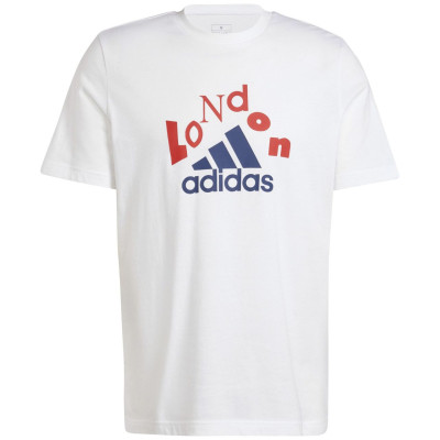 Koszulka męska adidas Graphic Tee biała IW0110