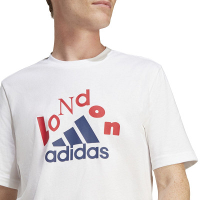 Koszulka męska adidas Graphic Tee biała IW0110