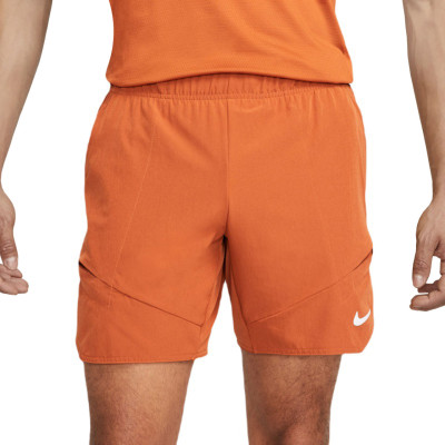 Spodenki męskie Nike Court Dri-Fit Advantage pomarańczowe DD8329 246