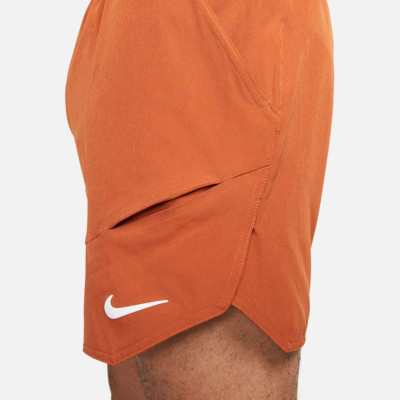 Spodenki męskie Nike Court Dri-Fit Advantage pomarańczowe DD8329 246