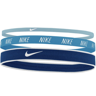 Opaski na włosy Nike Mixed 3 szt. niebieskie N0002548442OS