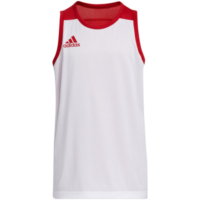 Koszulka dla dzieci adidas 3G Speed Reversible Jersey czerwona DY6622