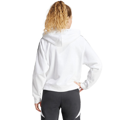 Bluza damska adidas Tiro 24 Hooded biała IR7508