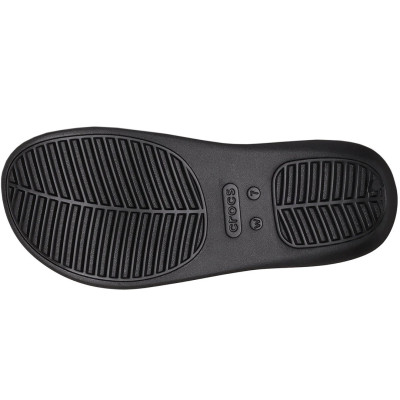 Klapki damskie Crocs Getaway Flip czarne 209589 001