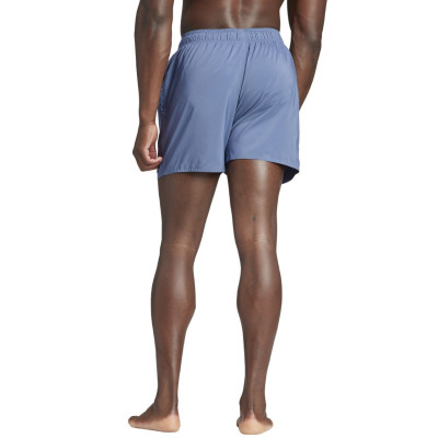 Spodenki kąpielowe męskie adidas Solid CLX Short-Length niebieskie IR6221