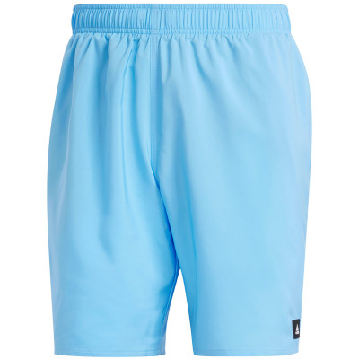 Spodenki kąpielowe męskie adidas Solid CLX Classic-Length niebieskie IR6216