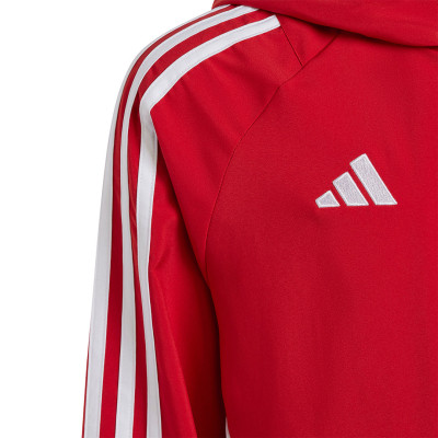 Kurtka dla dzieci adidas Tiro 24 czerwona IM8800