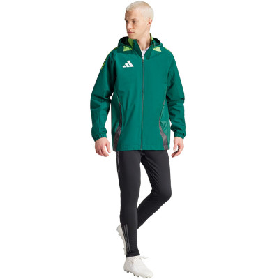 Kurtka męska adidas Tiro 24 Competition All-Weather zielona IR9521