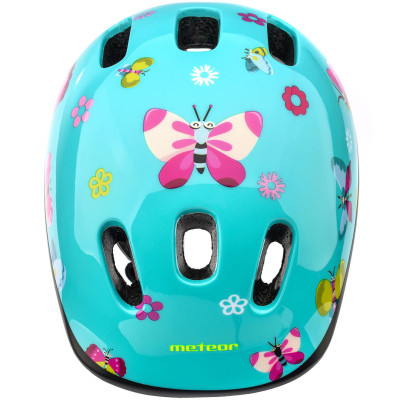 Kask rowerowy Meteor KS06 Butterflies rozm. XS 44-48 cm 24822