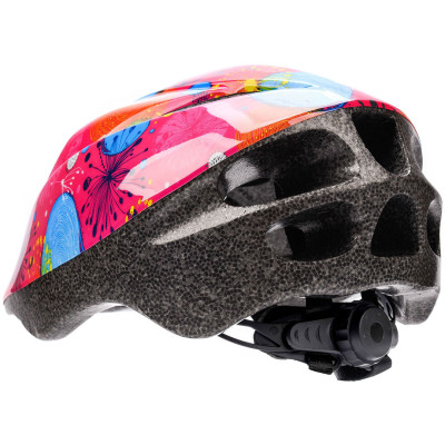 Kask rowerowy Meteor KS05 S 48-52 cm Abstract różowy 24844