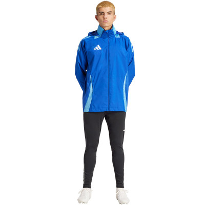 Kurtka męska adidas Tiro 24 Competition All-Weather niebieska IR7561