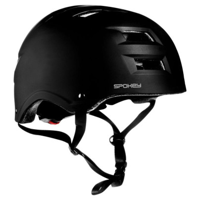 Kask rowerowy Spokey Ninja 55-58 cm czarny M 943426