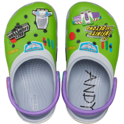 Chodaki dla dzieci Crocs Classic Toy Story Buzz zielone 209857 0ID