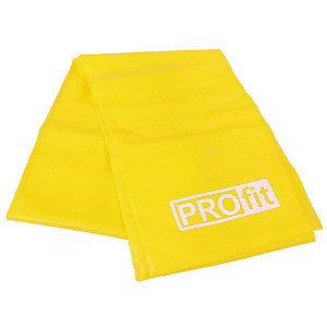 Guma Fitness Profit Long Light 200x15x0,35cm żółta DK 2227