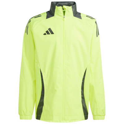 Kurtka męska adidas Tiro 24 Competition All-Weather limonkowa IR9519