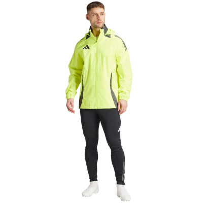 Kurtka męska adidas Tiro 24 Competition All-Weather limonkowa IR9519