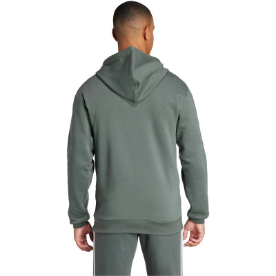 Bluza męska adidas Essentials Fleece 3-Stripes Hoodie zielona IX2366