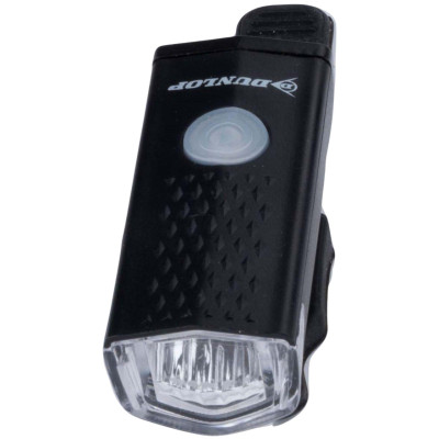 Zestaw lampek rowerowych Dunlop Led, ładowanie USB, tył+przód 473758