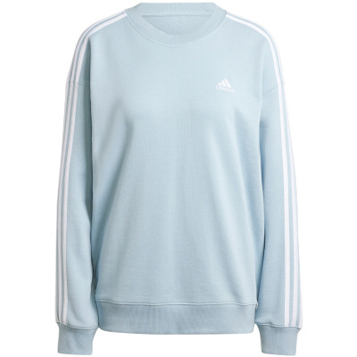 Bluza damska adidas Essentials 3-Stripes jasnoniebieska IR6074