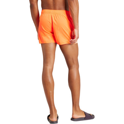 Spodenki kąpielowe męskie adidas 3-Stripes CLX Swim Shorts pomarańczowe IS2053