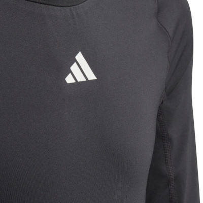 Koszulka dla dzieci adidas Techfit Aeroready Long Sleeve Tee czarna IA2025