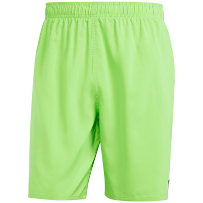 Spodenki kąpielowe męskie adidas Solid CLX Classic-Length limonkowe IR6217