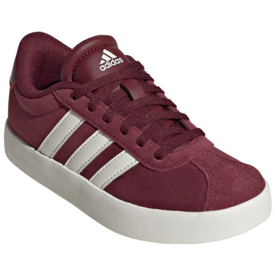 Buty dla dzieci adidas VL Court 3.0 bordowe IH2405