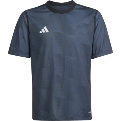 Koszulka dla dzieci dwustronna adidas Reversible 24 szara IN8133