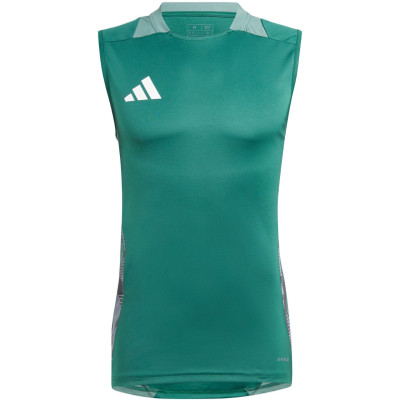 Koszulka męska adidas Tiro 24 Competition Training Sleeveless zielona IR5477