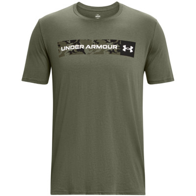 Koszulka męska Under Armour Camo Chest Stripe khaki 1376830 390